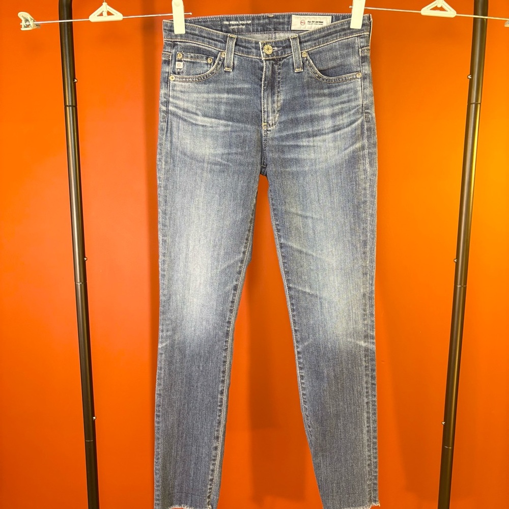 AG Adriano Goldschmied Prima Roll Up Jeans - Picture 4 of 10